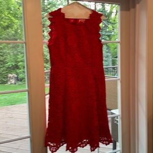 Kate Spade Floral Lace Dress